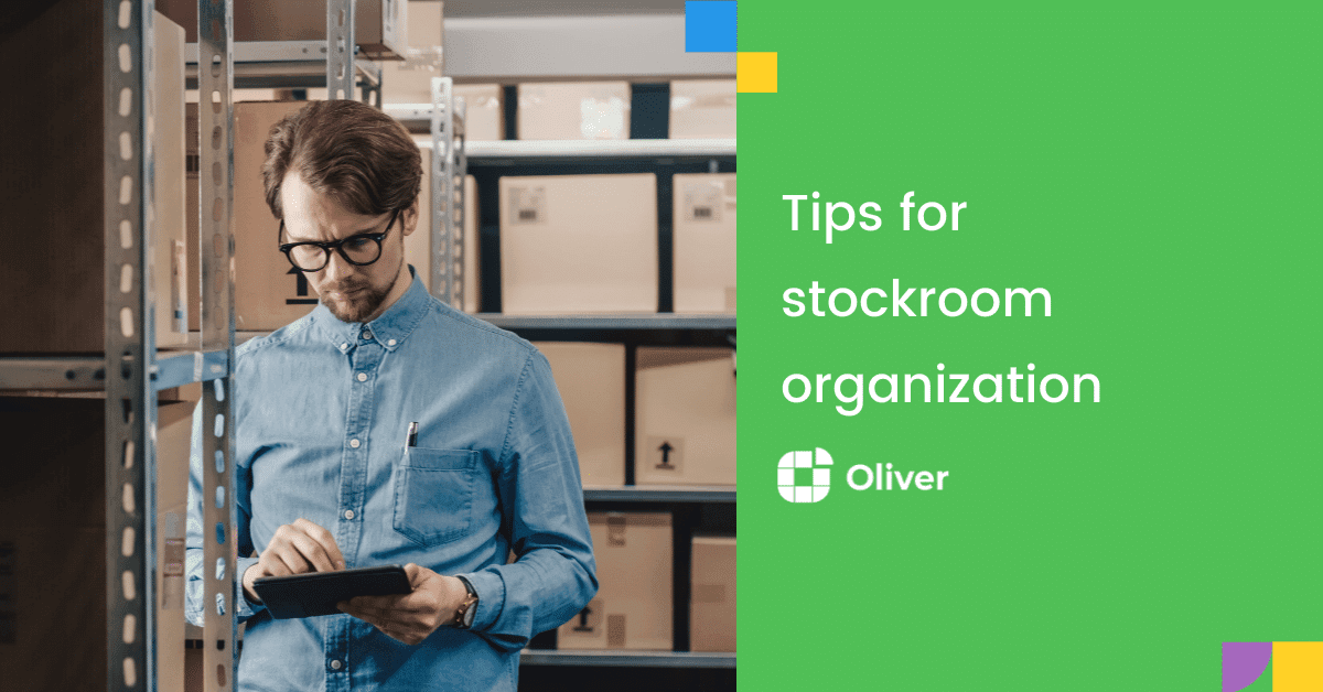 Tips for stockroom organization