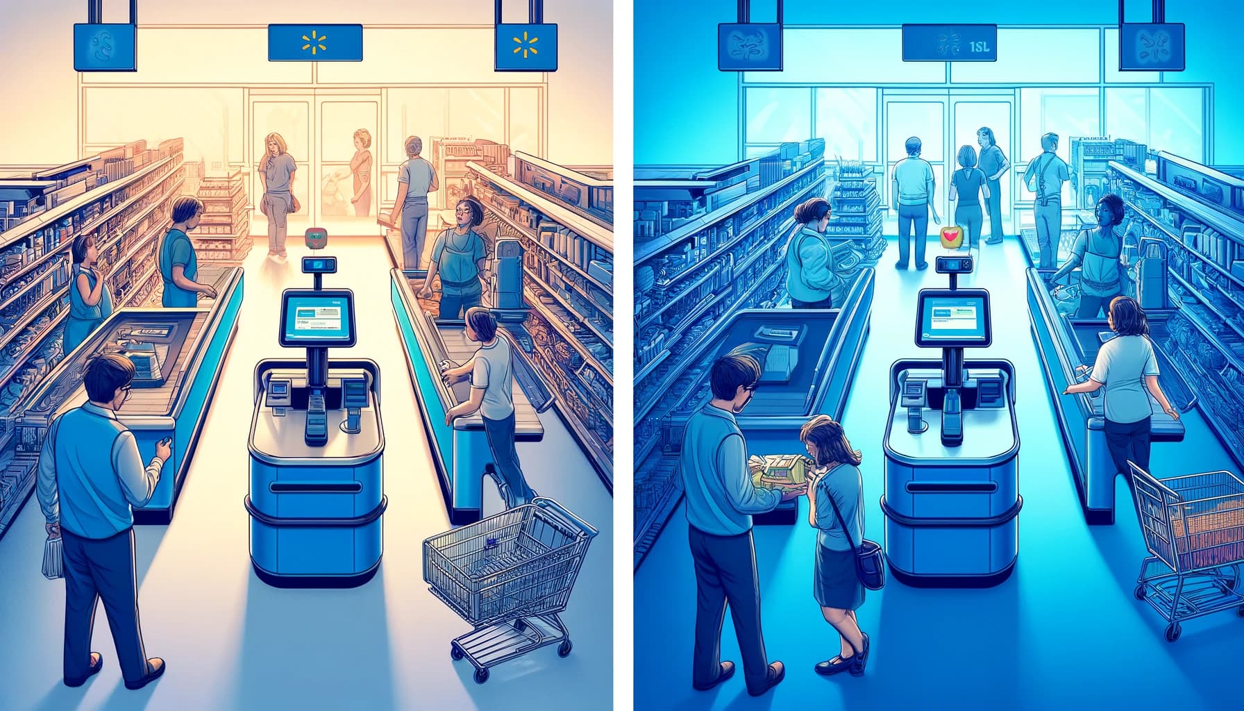 Dlaczego Walmart zmienił strategię kas samoobsługowych: Spostrzeżenia i rekomendacje