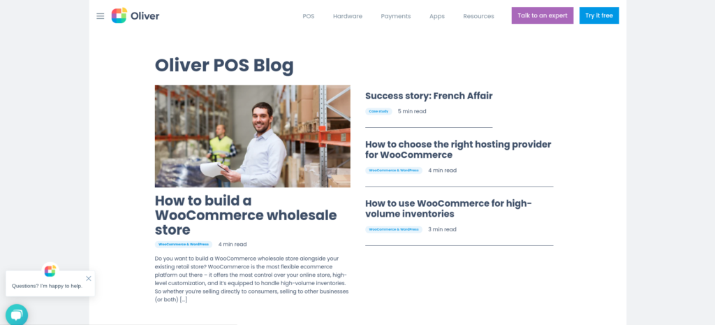 oliver pos best woocommerce blog