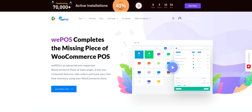 wepos best free pos systems for woocommerce